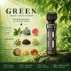 Green Car Fragrance — promotional layout with green leaves and forest scene
