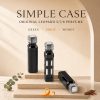 Simple Case with three Original Leopard 5/7/8 perfume cartridges in Green, Fruit and Woody scents