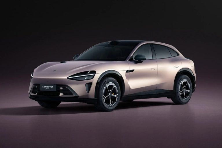 Xiaomi YU7 electric SUV exterior in the UAE